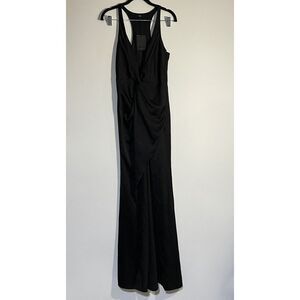 NBD Dress Womens XS Formal Side Slit Gown Black Maxi‎ Long